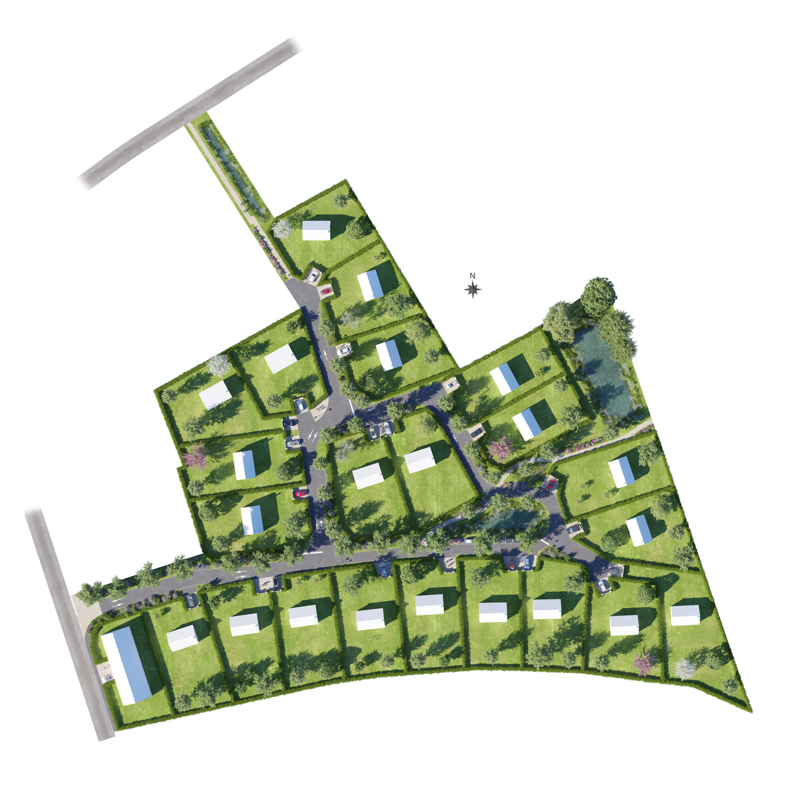 Terrain constructible VRAIVILLE (27370) GEPPEC Terrain À Bâtir